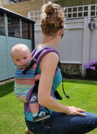 Baby tula carrier back carry how old