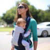 beco gemini  uk free delivery discount code ergonomic newborn baby sling carrier lifestyle cool air mesh navy blue