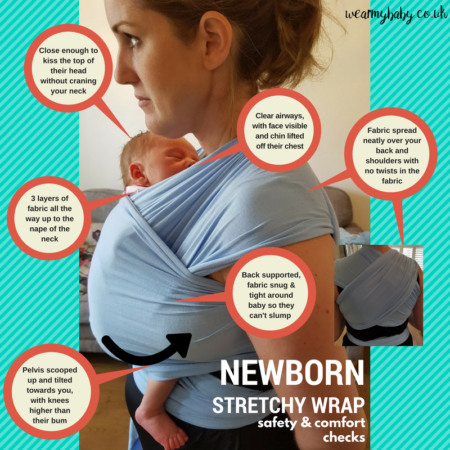 newborn baby stretchy wrap