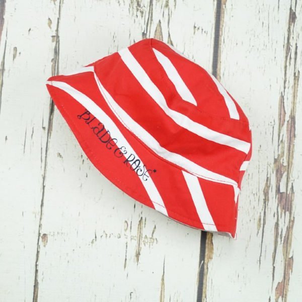 red and white blade and rose baby toddler sun hat shade summer uk free delivery