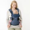 baby bjorn ergonomic Baby Carrier One, denim blue, Cotton babybjorn uk free delivery discount code front facing