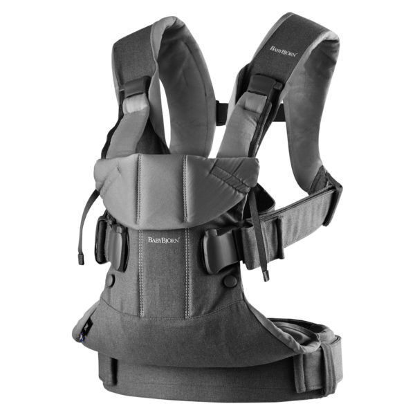 Baby Carrier One, Dark Grey, Cotton babybjorn uk free delivery discount code