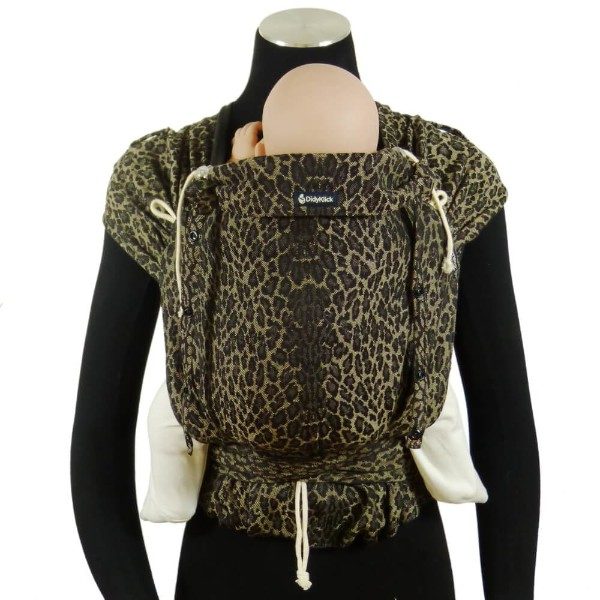 Didymos Didyclick didyklick half buckle baby carrier uk discount code free delivery ergonomic baby carrier woven wrap conversion leo leopard animal print