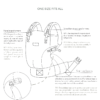 isara the one ergonomic baby toddler carrier measurements instruction diagram uk