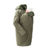 mamalila short coat babywearing maternity jacket uk discount code khaki product close up