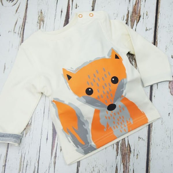 fox blade and rose baby toddler long sleeved top t-shirt uk free delivery discount code uk