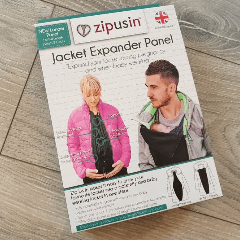 jacket extender for baby carrier