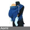 Didymos Didyklick half buckle ergonomic bagy carrier woven wrap conversion blue aomi uk free delivery