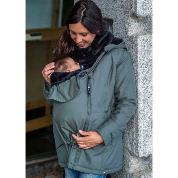 babywearing maternity pregnancy coat jacket mum dad front back ergobaby baby bjorn seraphine uk free delivery review
