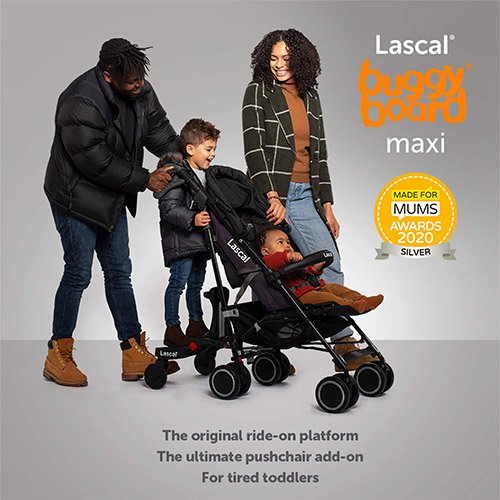 Lascal Maxi Buggyboard buggy board pushchair stroller board platform toddler
