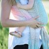 Didymos woven baby wrap prima aurora babywearing review uk
