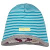 Loud + Proud reversible striped beanie hat babies toddler organic cotton jersey uk stockist