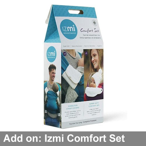 Izmi Comfort Set baby carrier strap covers drool pads bib