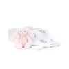 Jellycat Bashful Pink Bunny new baby gift set soft cuddly toy rabbit newborn present