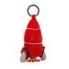 Jellycat Cosmopop Rocket Activity Toy soft baby rattle gift pram accessory