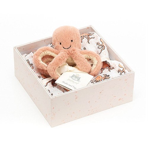 Jellycat Odell Octopus new baby gift set soft cuddly toy