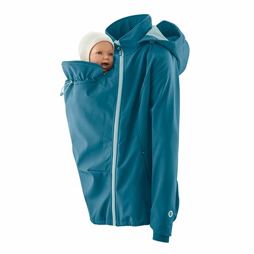 Mamalila Softshell Babywearing Jacket Recycled Polyester eco friendly baby carrier cover coat uk stockist