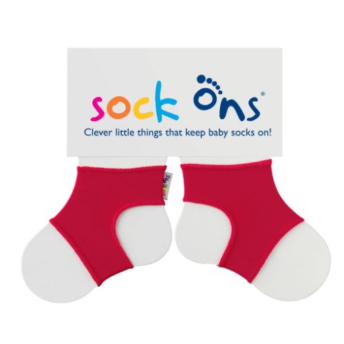 Sock Ons keep socks on baby and toddler feet