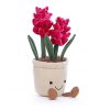 Jellycat Amuseable Hyacinth soft cuddly flower flowerpot toy gift decor spring