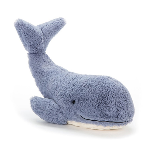 Jellycat Wilbur Whale soft cuddly toy baby newborn gift