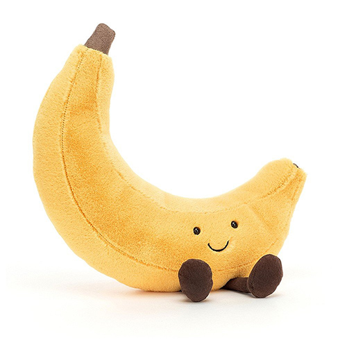 Jellycat Amuseable Banana cuddly toy baby toddler plush fruit novelty gift