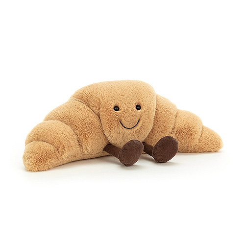 Jellycat Amuseable Croissant soft toy cuddly bakery baby gift