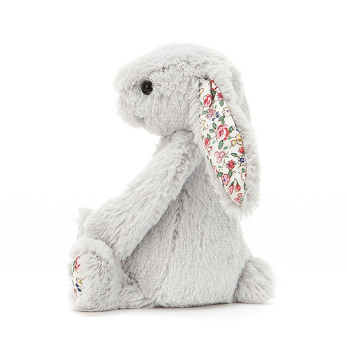 Jellycat Blossom Silver Bunny soft cuddly toy baby newborn rabbit gift