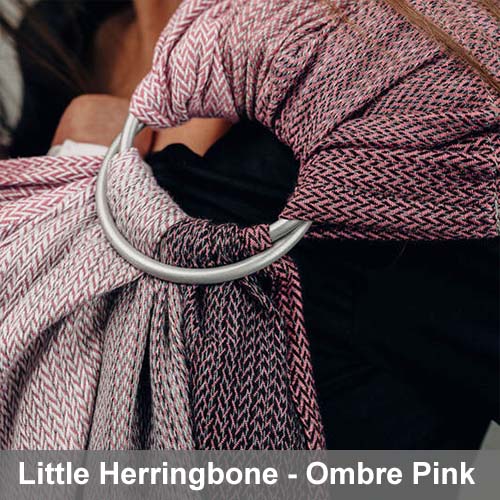 Lenny Lamb Ring Sling baby carrier soft woven cotton
