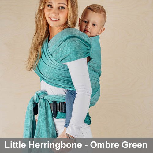 Lenny Lamb LennyHybrid Preschool toddler carrier half buckle ergonomic wrap