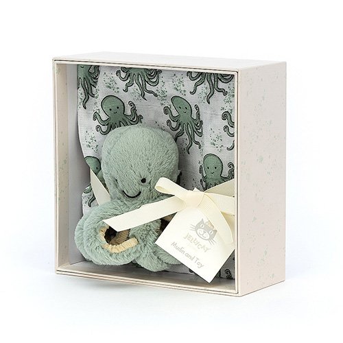 Jellycat Odyssey Octopus new baby gift set soft cuddly toy
