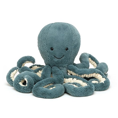 Jellycat Storm Octopus soft cuddly toy newborn gift