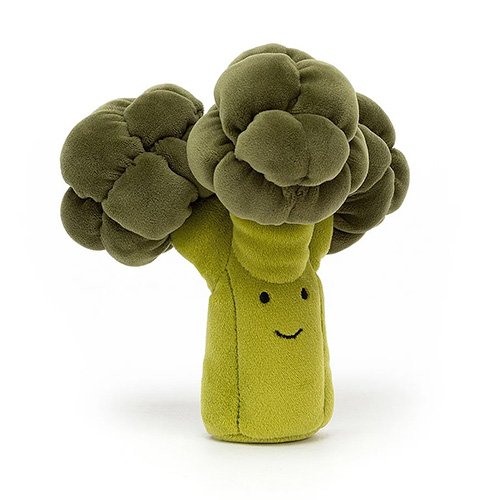 Jellycat Vivacious Vegetable Broccoli cuddly toy baby toddler plush decor novelty gift