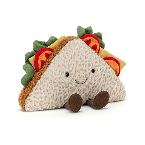 Jellycat Amuseable Sandwich cuddly toy baby toddler plush decor novelty gift