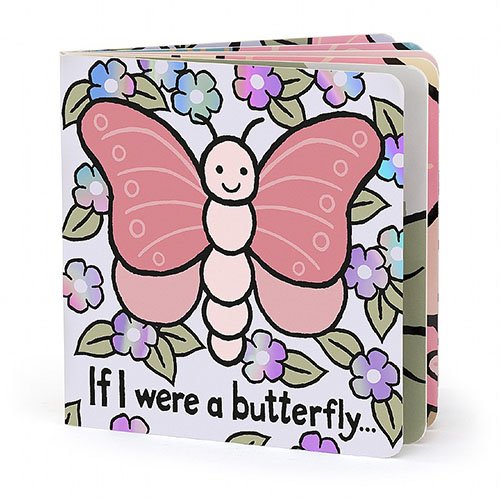 Jellycat Board Book If I Were a Butterfly baby toddler gift