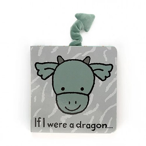 Jellycat Board Book If I Were a Dragon baby toddler gift