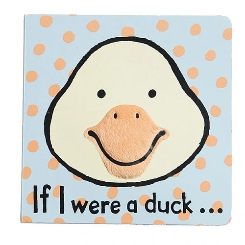 Jellycat Board Book If I Were a Duck baby toddler gift