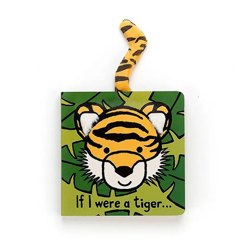 Jellycat Board Book If I Were a Tiger baby toddler gift