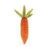 Jellycat Vivacious Vegetable Carrot cuddly toy baby toddler plush decor novelty gift