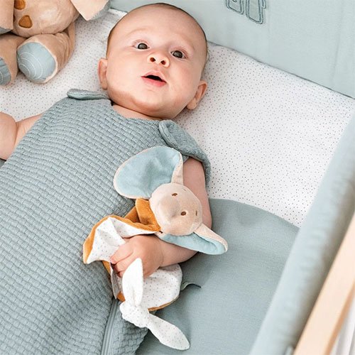 Nattou Mini Doudou comforter baby toy blanket