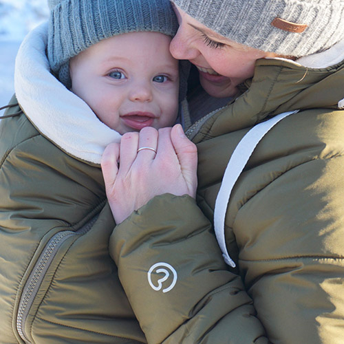 Mamalila Quilted Babywearing Coat Copenhagen