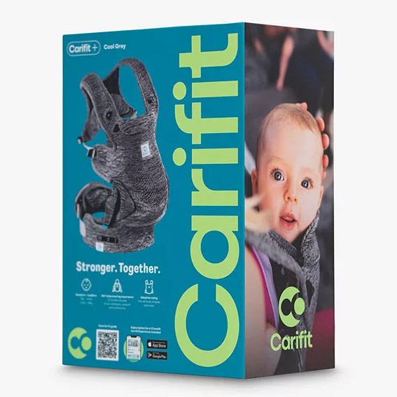 Carifit baby carrier packaging box