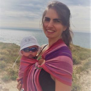 camille wear my baby wandsworth sling library kensington chelsea west london babywearing consultant